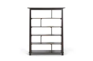 Baxton Studio Havana Brown Wood Bookcase