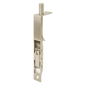 FPL 5260 Finger Friendly Square Corner Flush Bolt - Solid Brass