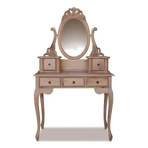 Marcella Dressing Table with Stool