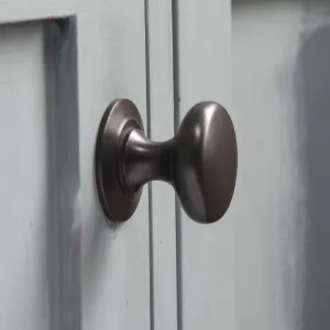 Matte Black Cabinet Knob