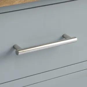 Polished Nickel Drum Pull Handle